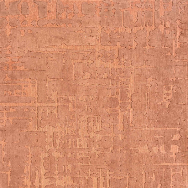 HomeRoots 9' X 13' Orange Abstract Non-Skid Area Rug - Vibrant Contemporary Design for High-Traffic Spaces 548678