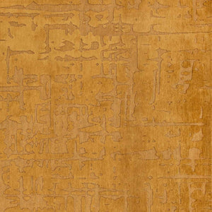 HomeRoots 3' Yellow Abstract Non-Skid Area Rug - Stylish, Modern Design for Safe, Comfortable Floors Anywhere 3' X 5' 548689