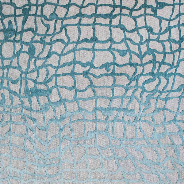 Homeroots 8' X 11' Blue And Gray Abstract Non Skid Area Rug  100% Pet 548709