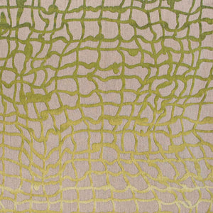 Homeroots 6' X 8' Gray And Green Abstract Non Skid Area Rug  100% Pet 548715