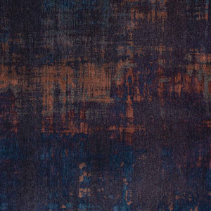 Homeroots 6' X 8' Blue And Brown Abstract Non Skid Area Rug  100% Pet 548731