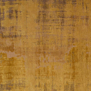 Homeroots 5' X 7' Yellow And Brown Abstract Non Skid Area Rug  100% Pet 548768