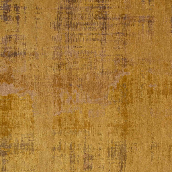 Homeroots 6' X 8' Yellow And Brown Abstract Non Skid Area Rug  100% Pet 548769