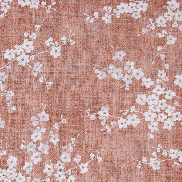 Homeroots 9' X 13' Red And White Round Oriental Non Skid Area Rug  100% Pet 548778