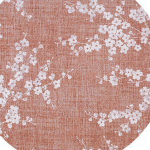 HomeRoots 3' Red and White Oriental Area Rug – Elegant Non-Skid Design for Entryways and Small Spaces 8' Round 548779