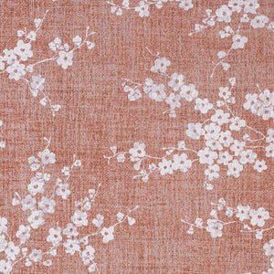 HomeRoots 3' Red and White Oriental Area Rug – Elegant Non-Skid Design for Entryways and Small Spaces 8' Round 548779