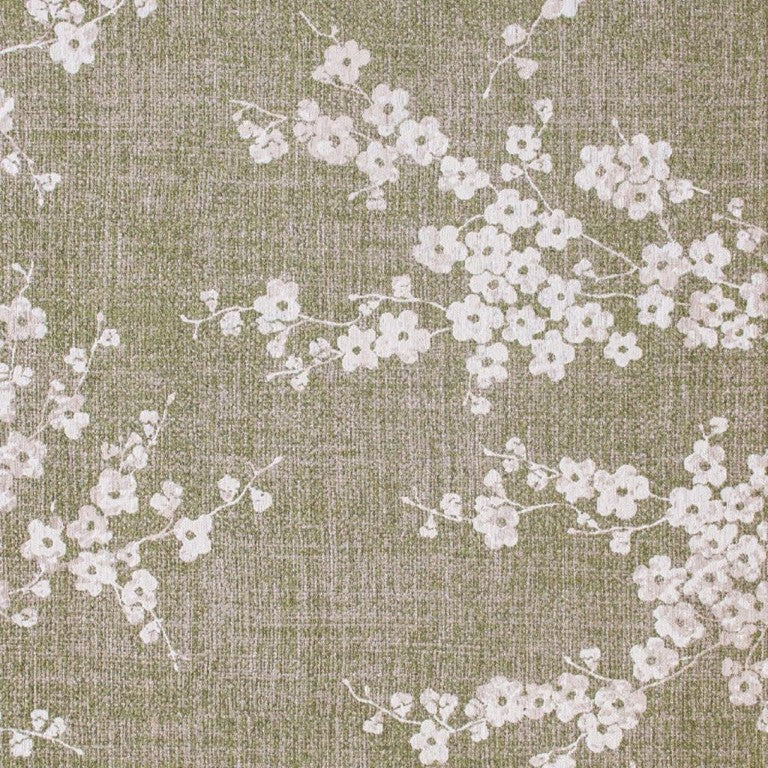 HomeRoots 8 Foot Round Oriental Rug Washable Recycled Pet Flatweave for Living or Dining Rooms 548788