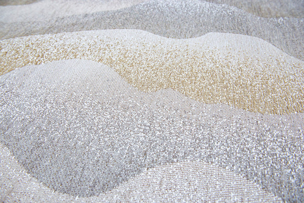 Homeroots 5' X 7' Gray And Brown Abstract Non Skid Area Rug  100% Pet 548835