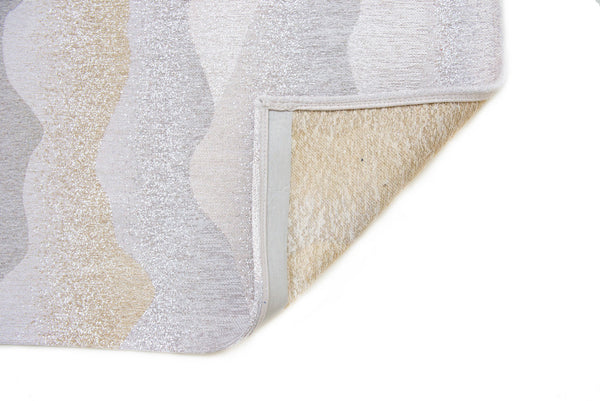 Homeroots 8' X 11' Gray And Brown Abstract Non Skid Area Rug  100% Pet 548838