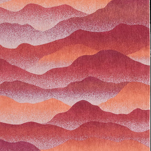 Homeroots 7' X 9' Red Orange Abstract Non Skid Area Rug  100% Pet 548844