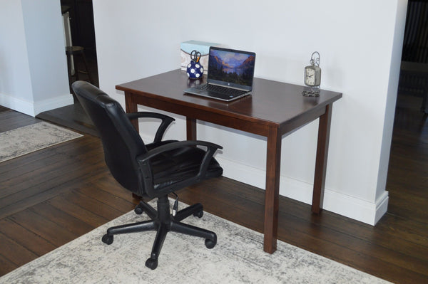 HomeRoots 48" Raw Umber Solid Wood Dining Table - Timeless Craftsmanship for Dining, Entertaining & Workspaces! 548855