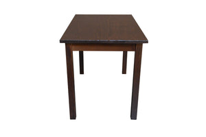 HomeRoots 48" Raw Umber Solid Wood Dining Table - Timeless Craftsmanship for Dining, Entertaining & Workspaces! 548855