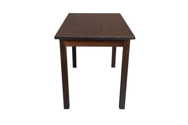 HomeRoots 48" Raw Umber Solid Wood Dining Table - Timeless Craftsmanship for Dining, Entertaining & Workspaces! 548855
