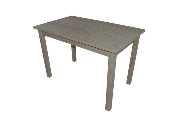 HomeRoots 48" Gray Solid Wood Dining Table - Timeless Design, Versatile Use for Dining, Work, and Gatherings! 548862