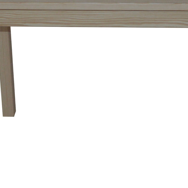 HomeRoots 48" Gray Solid Wood Dining Table - Timeless Design, Versatile Use for Dining, Work, and Gatherings! 548862