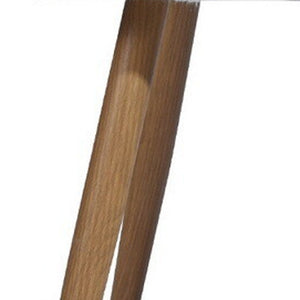 Homeroots 23" White And Brown Faux Fur Arm Chair   549021