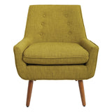 OSP Home Furnishings Green Rhodes Chair Green