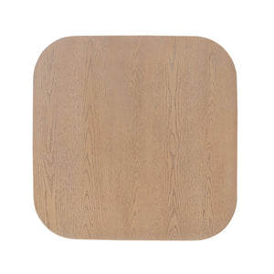 English Elm Christopher Knight Home® - SQUARE Mid-Century Dining Table with Tapered Legs, Solid Wood Frame, Sleek Communal Centerpiece Light Natural N771P355877A