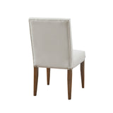 Madison Park Audrey Transitional Channel Tufting Dining Chair (Set of 2) MP108-1139 Cream