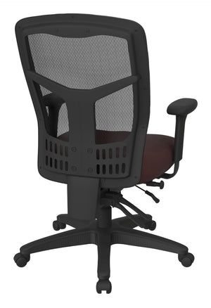 OSP Home Furnishings Progrid® High Back Mesh Office Chair with Lumbar Support and Ergonomic Seat Adjustments 92892-227