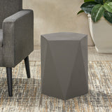 Christopher Knight Home® - Noble House - Apollo Outdoor Modern Side Table