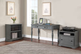 OSP Home Furnishings Country Meadows 48" Desk Plantation Grey