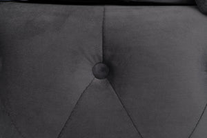 English Elm 360 Degree Swivel Cuddle Barrel Accent Storage Chairs Plush Velvet Round Armchair with Hidden Storage and Luxurious Comfort Gray W1420P198928