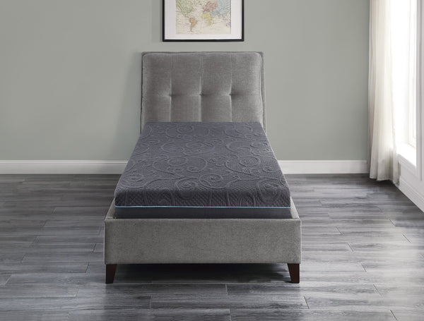 English Elm 8" Gel-Infused Memory Foam Hybrid Twin Mattress - 4-Layer Ventilated Foam & Pocket Coils, Firm Comfort B011P213342
