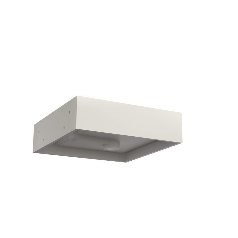 English Elm Bathroom Square Solid Surface Vessel Basin Matte Finish Minimalist Vanity Sink T3785P491214