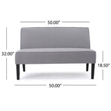 Christopher Knight Home® - Noble House - Dejon Modern Fabric Loveseat