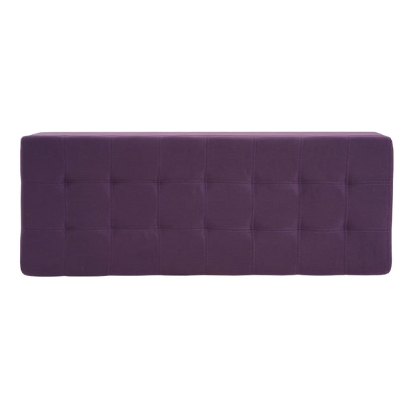 English Elm Christopher Knight Home® - STORAGE Tufted Purple Fabric Ottoman Bench with Hidden Storage, Pine Frame, Versatile Seat & Footrest N757P245670P