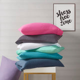 Intelligent Design Cotton Blend Jersey Knit Casual All Season Sheet Set ID20-1252 Teal