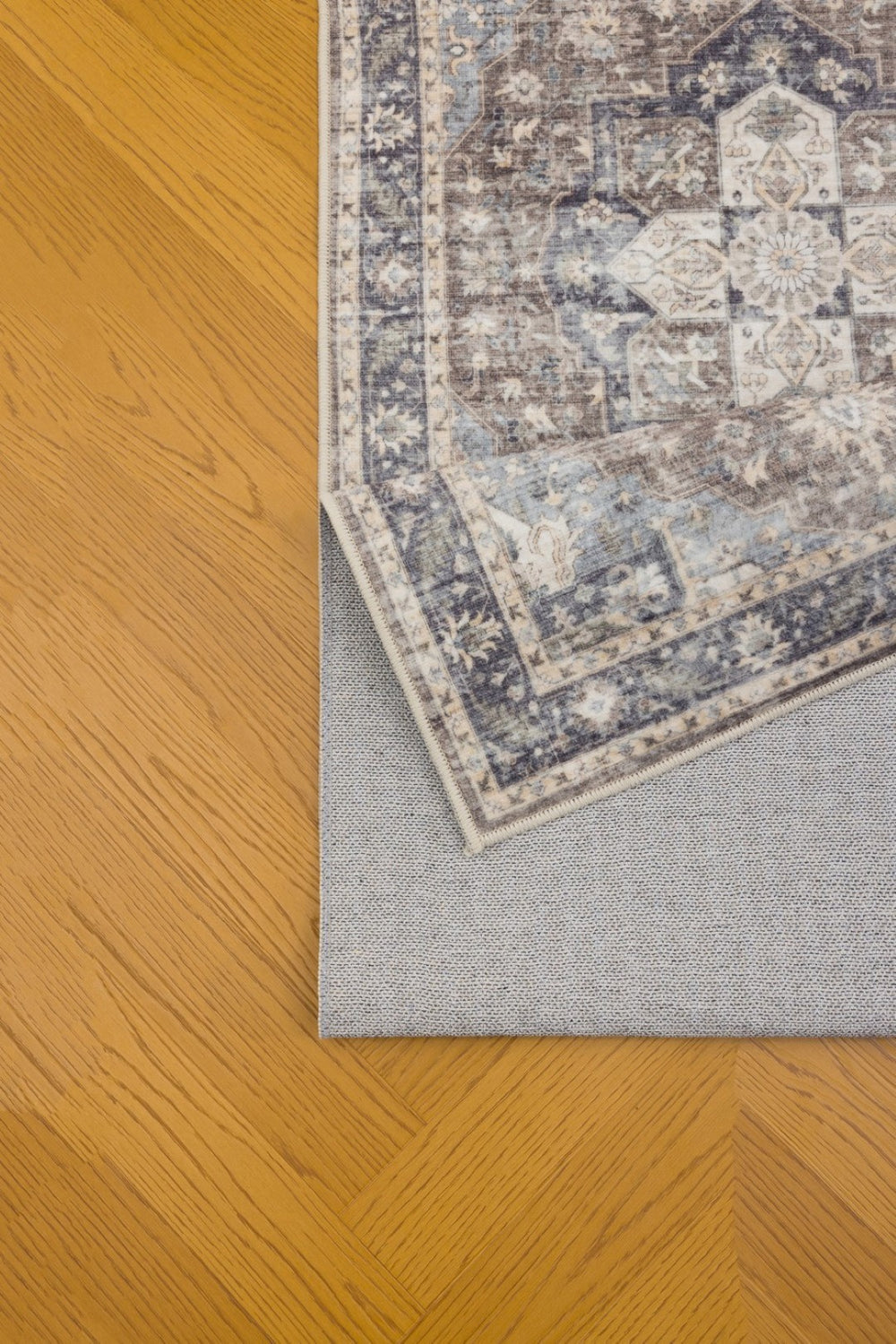 English Elm Premier Flatweave Brown Area Rug Low Pile High Traffic Living Room Floor Accent B186P479393
