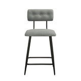 INK+IVY Henrick Mid-Century Counter Stool II104-0463 Grey Multi