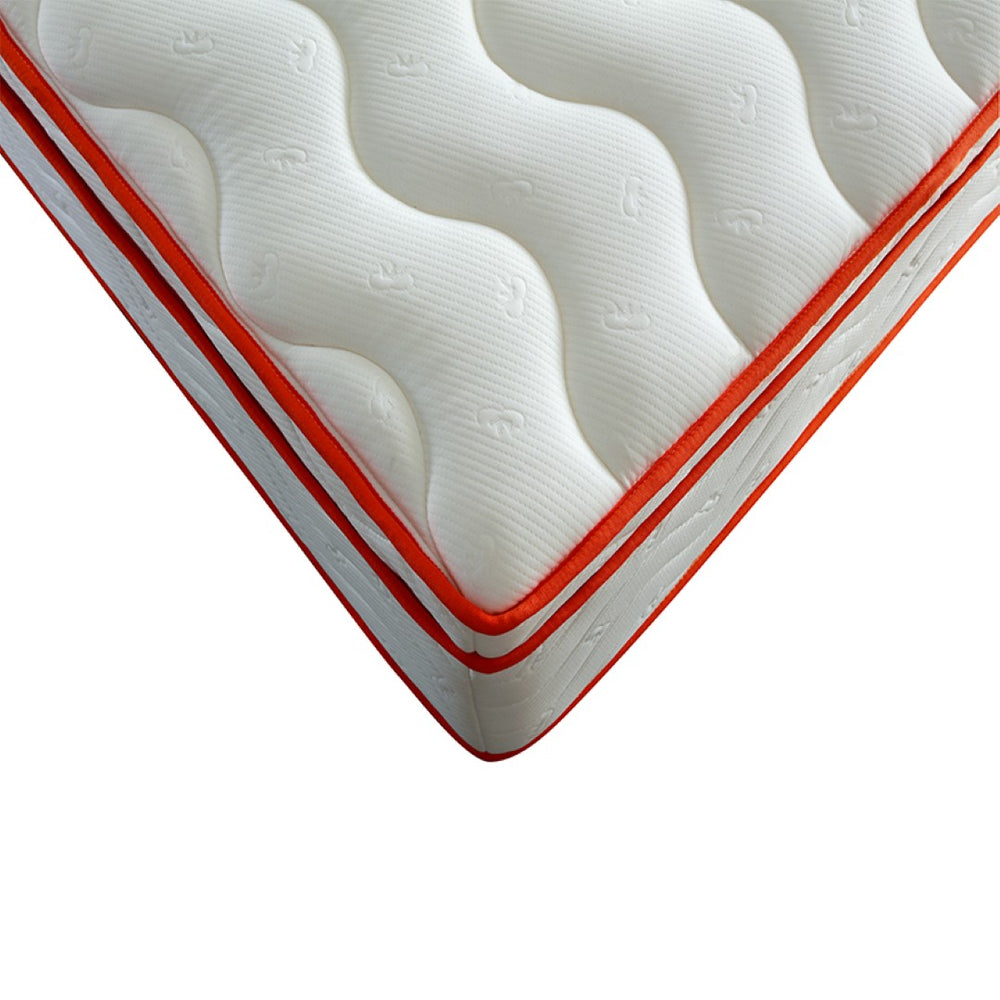 English Elm Full Size Hybrid Mattress with Pocket Coils and Memory Foam Medium Firm Sleep Support W3203P348754
