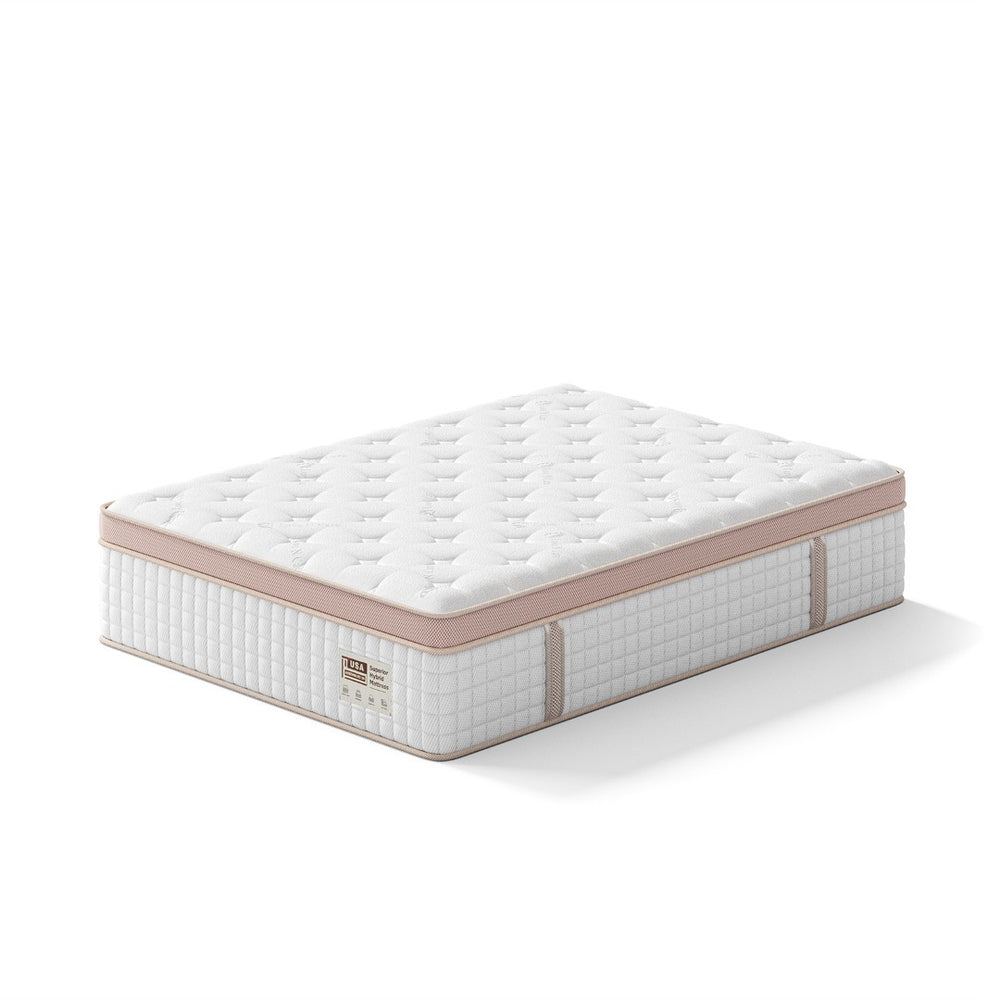 English Elm 12 Inch Full Hybrid Mattress Gel Foam Pocket Springs Firm Support Cool Sleep B2716P455264