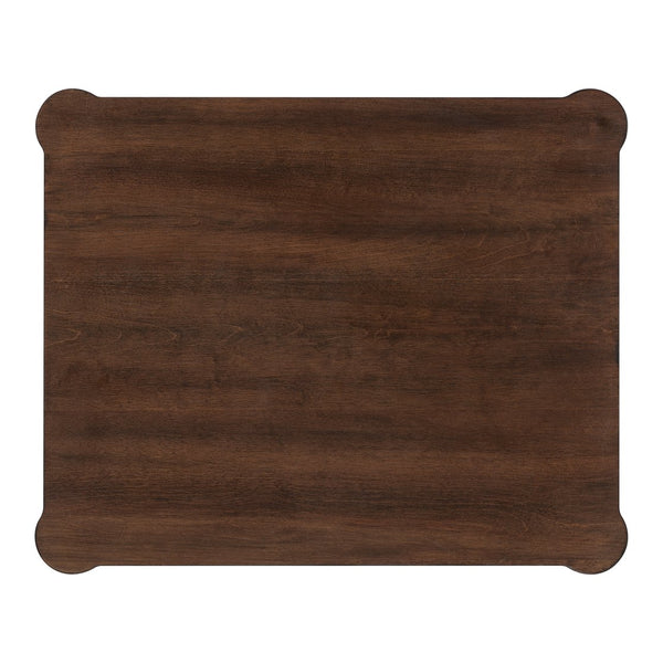 English Elm Christopher Knight Home® - Wood Nightstand with Drawer Set of 2 — Modern Farmhouse Bedside Tables, Open Shelf Storage, Durable Design Light Gray,Walnut N770P345998D