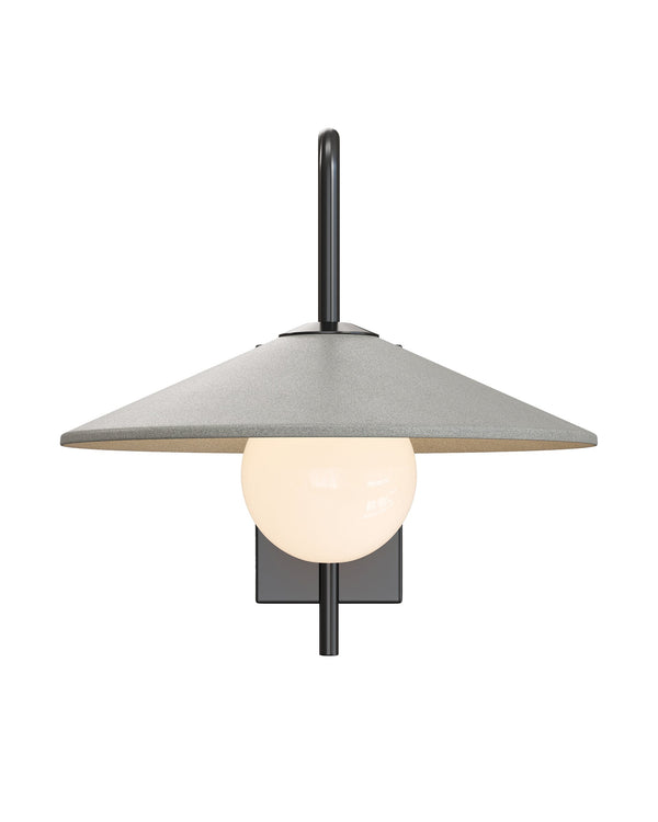 Currey & Company Bothy Cast Concrete Outdoor Wall Sconce Modern Farmhouse Porch Patio Light 5500-0058
