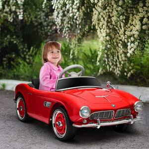 English Elm Aosom Bmw 507 Licensed Kids Ride on Car 12v with Remote Control and Suspension W2225P229306