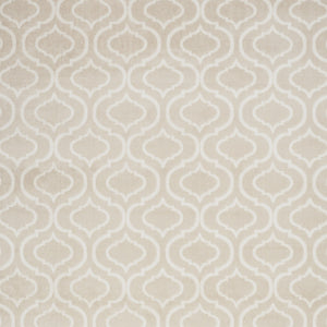 Homeroots 5' X 7' Beige And Ivory Trellis Non Skid Area Rug  Polypropylene 550117