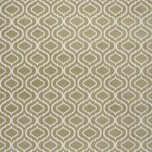 Homeroots 5' X 7' Olive Green And Ivory Trellis Non Skid Area Rug  Polypropylene 550138