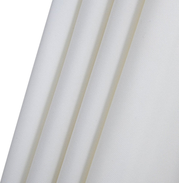 Meridian Furniture Fiji Freestanding Outdoor Patio Umbrella with Weighted Base and Weather Resistant Canopy 55015White-AW