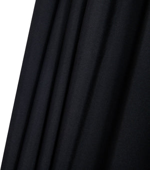 Meridian Furniture Fiji Matte Black Aluminum Outdoor Umbrella with Rolling Base for Patio Shade 55016Black-AB