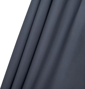 Meridian Furniture Fiji Outdoor Polyester Canopy Umbrella with Aluminum Pole and Wheeled Weighted Base 55016Grey-AB