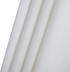 Meridian Furniture Fiji Resort Style Outdoor Umbrella with Aluminum Pole Water Resistant Canopy and Base 55016White-BW