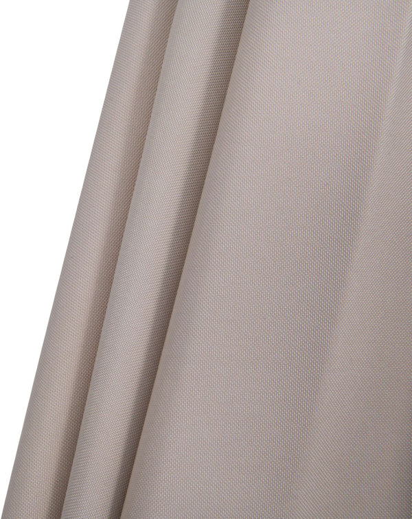 Meridian Furniture Amalfi Resort Style Outdoor Patio Umbrella with Uv Resistant Polyester and Teak Pole 55017Beige-AB
