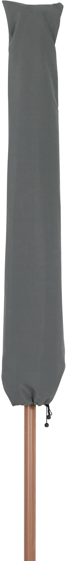 Meridian Furniture Amalfi Resort Style Outdoor Patio Umbrella Uv Resistant Polyester Canopy with Aluminum Pole Beige Style 1 55017Beige-U