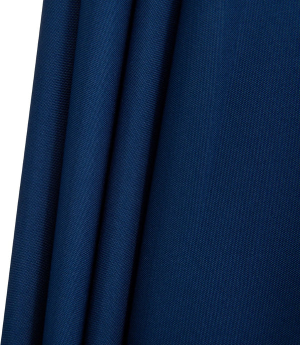 Meridian Furniture Amalfi Resort Style Patio Umbrella with Base Navy Polyester Uv Resistant Shade 55017Navy-BT