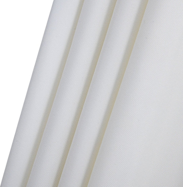 Meridian Furniture Amalfi Resort Style Patio Umbrella Set with Wheeled Base and Teak Aluminum Pole 55017White-AB