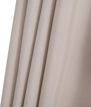 Meridian Furniture Amalfi Resort Style Patio Umbrella with Uv Resistant Polyester Fabric and Base Set 55018Beige-AB